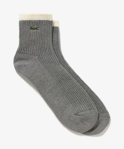LACOSTE / ラコステ ソックス | 1×1リブニットクルーソックス 25-27cm | 詳細3