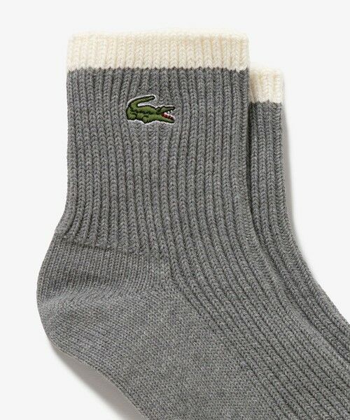 LACOSTE / ラコステ ソックス | 1×1リブニットクルーソックス 25-27cm | 詳細4