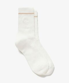 LACOSTE / ラコステ ソックス | 配色ラインケーブルニットソックス