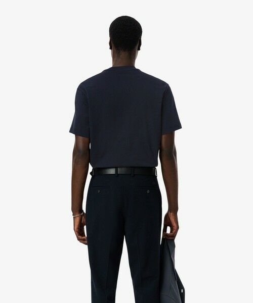 LACOSTE / ラコステ Tシャツ | 配色パイピングパネルボーダーTシャツ | 詳細7