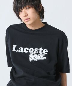 LACOSTE / ラコステ Tシャツ | 【オンライン限定】鹿の子地リラックスフィットTシャツ