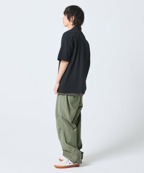 LACOSTE / ラコステ Tシャツ | 【オンライン限定】鹿の子地リラックスフィットTシャツ | 詳細2