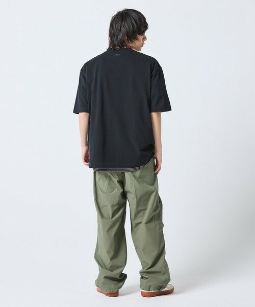 LACOSTE / ラコステ Tシャツ | 【オンライン限定】鹿の子地リラックスフィットTシャツ | 詳細3