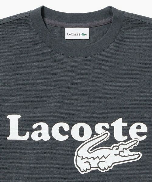 LACOSTE / ラコステ Tシャツ | 【オンライン限定】鹿の子地リラックスフィットTシャツ | 詳細17