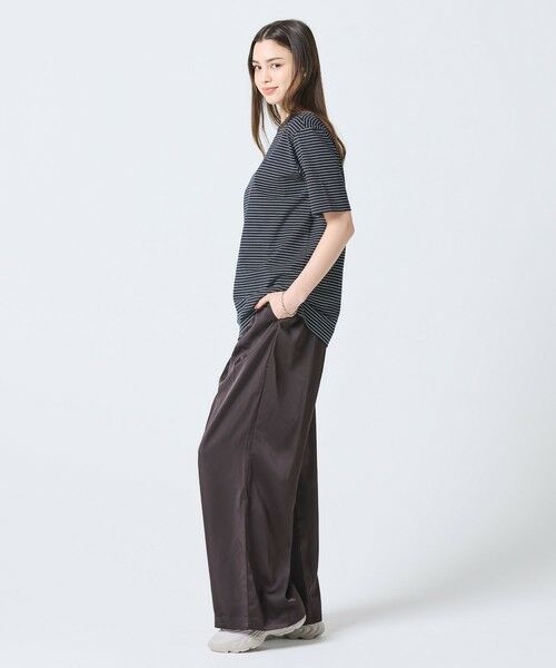 LACOSTE / ラコステ Tシャツ | 【オンライン限定】LACOSTE  ボーダー リンガーネック 半袖Tシャツ | 詳細6