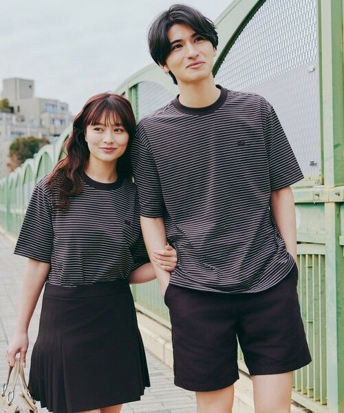 LACOSTE / ラコステ Tシャツ | 【オンライン限定】LACOSTE  ボーダー リンガーネック 半袖Tシャツ | 詳細15