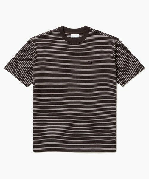 LACOSTE / ラコステ Tシャツ | 【オンライン限定】LACOSTE  ボーダー リンガーネック 半袖Tシャツ | 詳細16