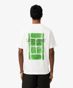 LACOSTE / ラコステ Tシャツ | テニスコートバックプリントTシャツ