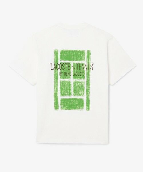 LACOSTE / ラコステ Tシャツ | テニスコートバックプリントTシャツ | 詳細5