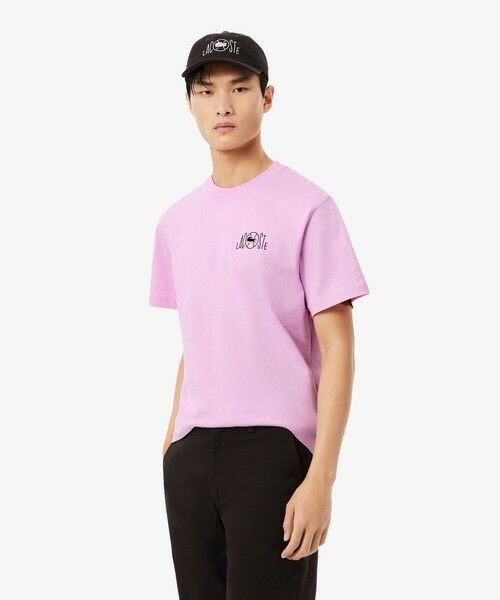 LACOSTE / ラコステ Tシャツ | テニスコートバックプリントTシャツ | 詳細9