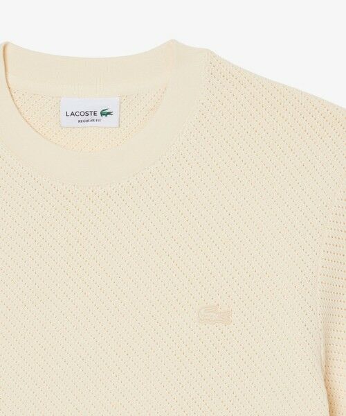 LACOSTE / ラコステ Tシャツ | コットンメッシュニットTシャツ | 詳細6