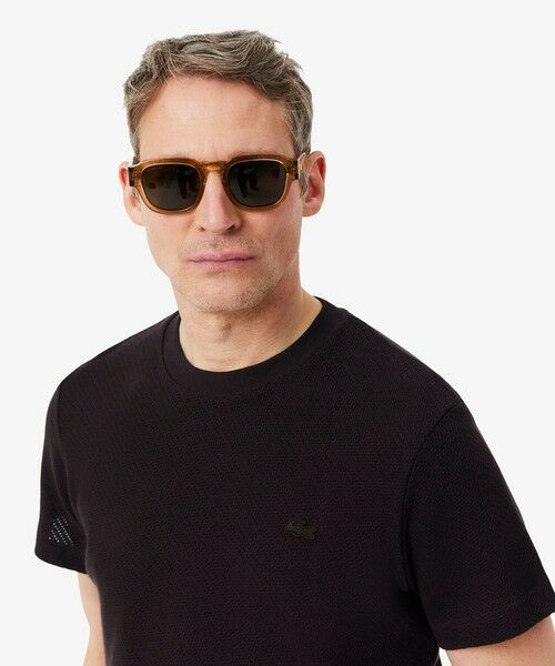 LACOSTE / ラコステ Tシャツ | コットンメッシュニットTシャツ | 詳細10