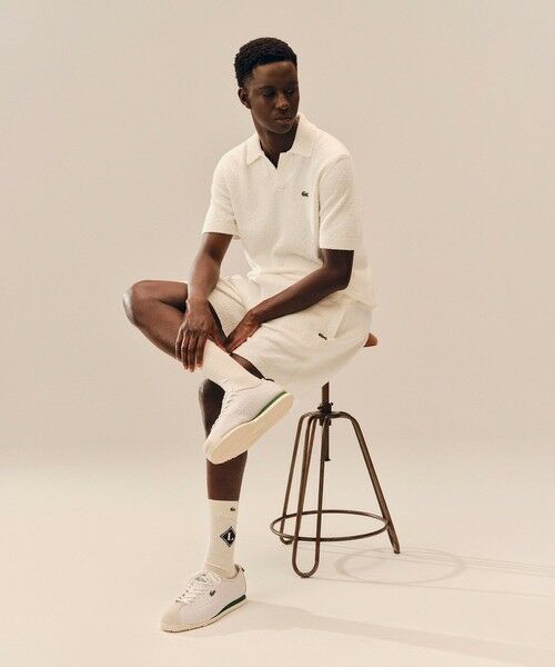 LACOSTE / ラコステ ニット・セーター | ブークレニットスキッパーポロシャツ | 詳細1