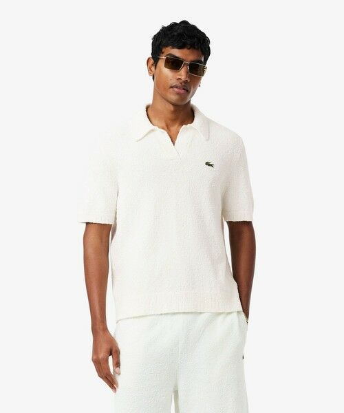 LACOSTE / ラコステ ニット・セーター | ブークレニットスキッパーポロシャツ | 詳細2