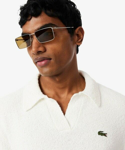 LACOSTE / ラコステ ニット・セーター | ブークレニットスキッパーポロシャツ | 詳細3