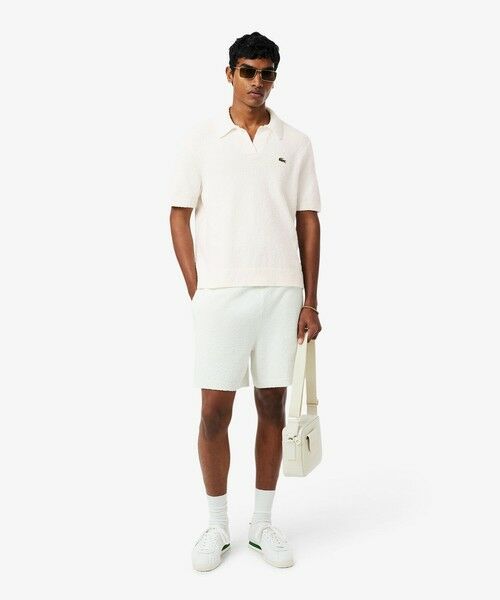 LACOSTE / ラコステ ニット・セーター | ブークレニットスキッパーポロシャツ | 詳細5