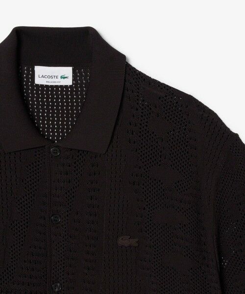 LACOSTE / ラコステ ニット・セーター | レースニットクロコダイルシャツ | 詳細4