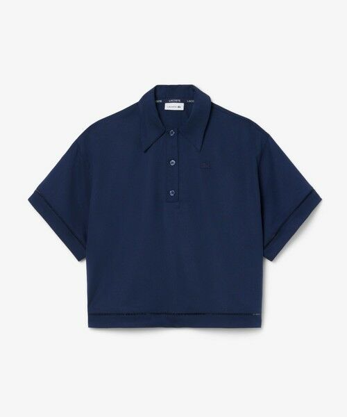 LACOSTE / ラコステ シャツ・ブラウス | リヨセル×リネンブレンドツイルポロシャツ | 詳細4