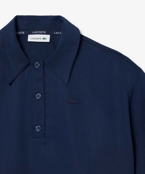 LACOSTE / ラコステ シャツ・ブラウス | リヨセル×リネンブレンドツイルポロシャツ | 詳細6