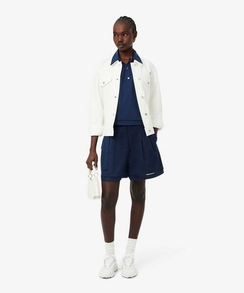 LACOSTE / ラコステ シャツ・ブラウス | リヨセル×リネンブレンドツイルポロシャツ | 詳細9