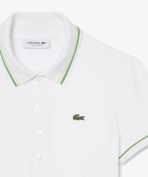 LACOSTE / ラコステ ポロシャツ | カラー＆カフスラインスリムフィットポロシャツ | 詳細5
