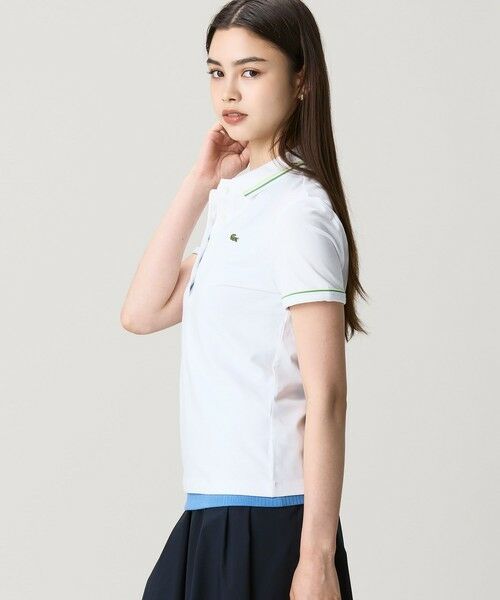 LACOSTE / ラコステ ポロシャツ | カラー&カフスラインスリムフィットポロシャツ | 詳細3