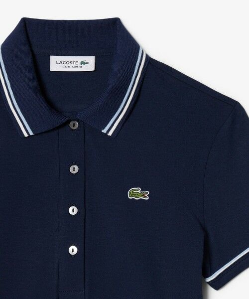 LACOSTE / ラコステ ポロシャツ | カラー＆カフスラインスリムフィットポロシャツ | 詳細9