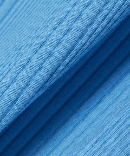LACOSTE / ラコステ ミニ丈・ひざ丈ワンピース | ランダムピッチリブニットタンクトップロングドレス / ワンピース | 詳細8
