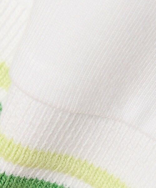 LACOSTE / ラコステ ミニ丈・ひざ丈ワンピース | 配色ライン レーヨンブレンドポロドレス / フレアワンピース | 詳細6