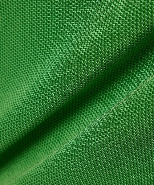 LACOSTE / ラコステ ミニ丈・ひざ丈ワンピース | サテンタッチ鹿の子地ポロドレス / ポロワンピース | 詳細1