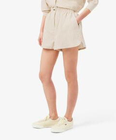 LACOSTE / ラコステ ショート・ハーフ・半端丈パンツ | リネン×リヨセルブレンドストライプショーツ