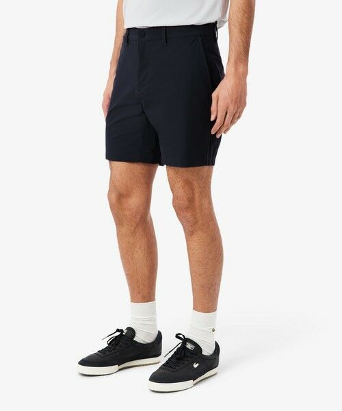 LACOSTE / ラコステ ショート・ハーフ・半端丈パンツ | ストレッチチノバミューダショーツ（ダークネイビー）