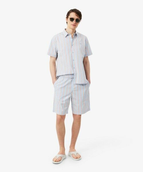 LACOSTE / ラコステ ショート・ハーフ・半端丈パンツ | マルチストライプポプリンショーツ | 詳細1