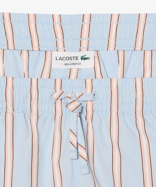 LACOSTE / ラコステ ショート・ハーフ・半端丈パンツ | マルチストライプポプリンショーツ | 詳細6