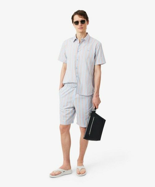 LACOSTE / ラコステ ショート・ハーフ・半端丈パンツ | マルチストライプポプリンショーツ | 詳細9