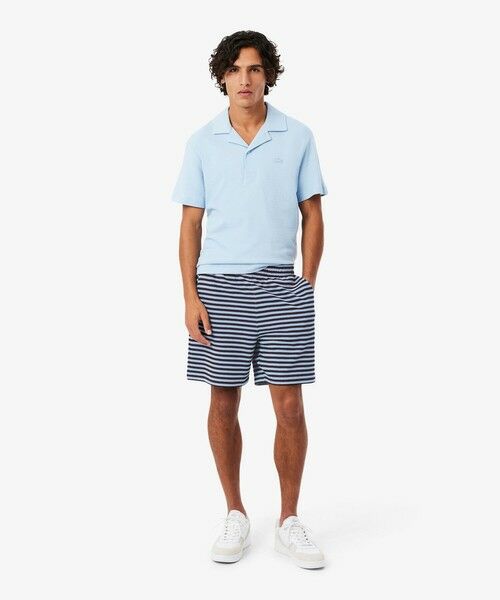 LACOSTE / ラコステ ショート・ハーフ・半端丈パンツ | コットンニットボーダーショーツ | 詳細1