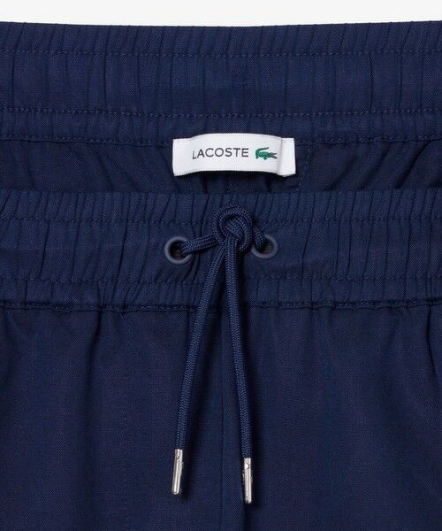 LACOSTE / ラコステ チノ・ワークパンツ | リヨセル×リネンブレンドイージーパンツ / バレルパンツ | 詳細5