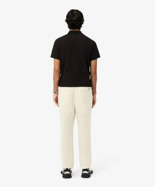 LACOSTE / ラコステ チノ・ワークパンツ | リネン×レーヨンブレンドイージーワイドパンツ | 詳細3