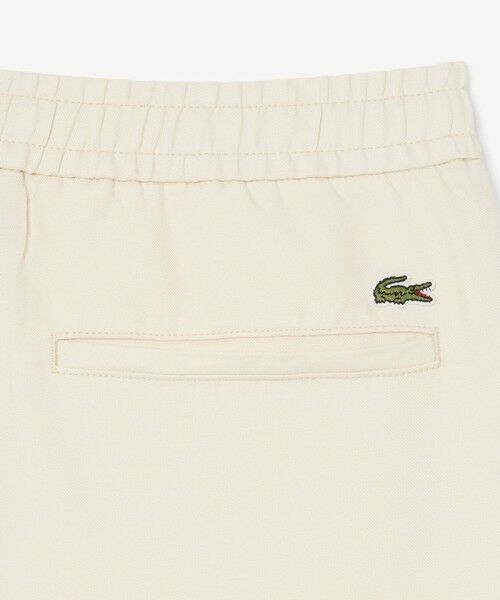 LACOSTE / ラコステ チノ・ワークパンツ | リネン×レーヨンブレンドイージーワイドパンツ | 詳細7