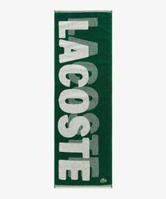 LACOSTE / ラコステ タオル | オーバーサイズブランドネームロゴジャカードバスタオル