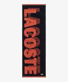 LACOSTE / ラコステ タオル | オーバーサイズブランドネームロゴジャカードバスタオル
