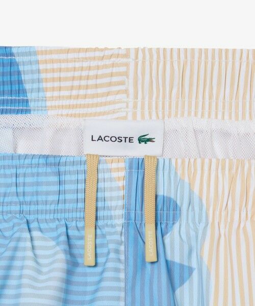 LACOSTE / ラコステ 水着・スイムグッズ | ストライプ&ワニグラフィックスイムショーツ | 詳細6