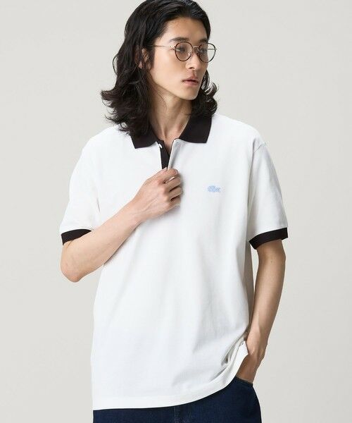 LACOSTE / ラコステ ポロシャツ | 配色コントラストリブ 2トーンポロシャツ | 詳細2