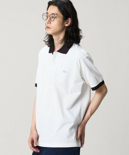 LACOSTE / ラコステ ポロシャツ | 配色コントラストリブ 2トーンポロシャツ | 詳細3