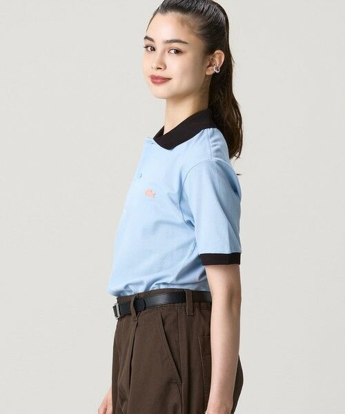 LACOSTE / ラコステ ポロシャツ | 配色コントラストリブ 2トーンポロシャツ | 詳細13