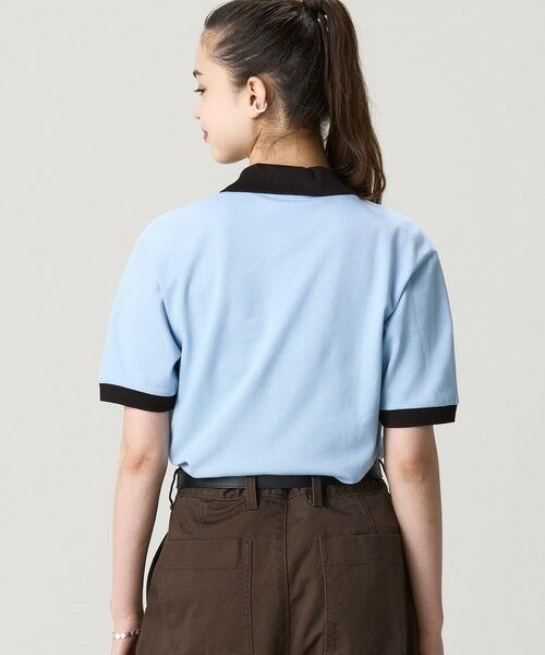 LACOSTE / ラコステ ポロシャツ | 配色コントラストリブ 2トーンポロシャツ | 詳細14