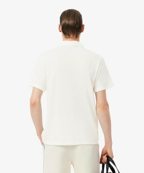 LACOSTE / ラコステ ポロシャツ | コットン×リネン オープンカラーネックポロシャツ | 詳細10