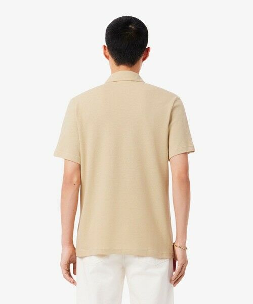 LACOSTE / ラコステ ポロシャツ | コットン×リネン オープンカラーネックポロシャツ | 詳細17