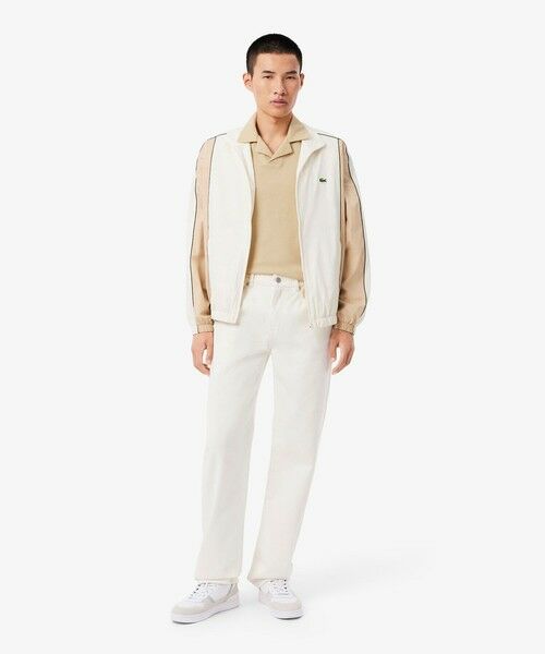 LACOSTE / ラコステ ポロシャツ | コットン×リネン オープンカラーネックポロシャツ | 詳細20