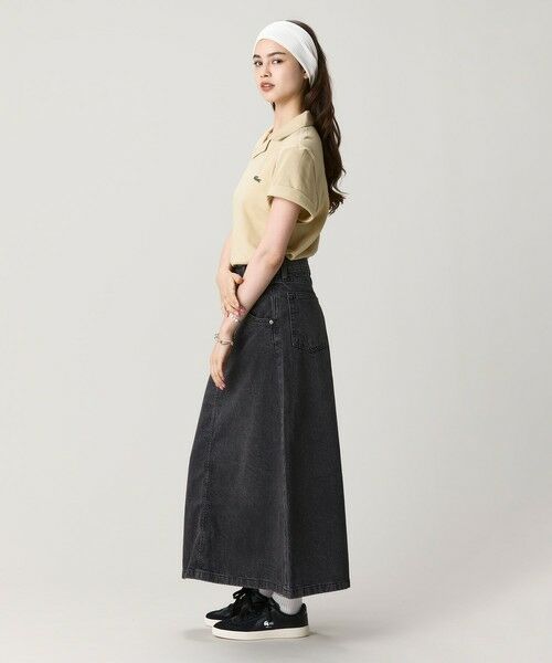 LACOSTE / ラコステ ポロシャツ | コットン×リネン オープンカラーネックポロシャツ | 詳細17
